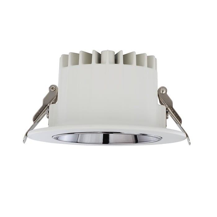 Oprawa podtynkowa wpuszczana CL KEA LED WHITE 8773 NOWODVORSKI Lighting 20W 3000K IP44 IP44/20 Loft nowoczesna sufitowa biała do łazienki na basen Inspiracje Premium