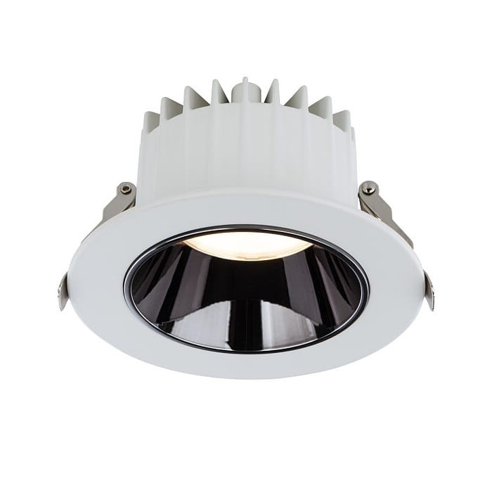 Oprawa podtynkowa wpuszczana CL KEA LED WHITE 8772 NOWODVORSKI Lighting 20W 4000K IP44 IP44/20 Loft nowoczesna sufitowa biała do łazienki na basen Inspiracje Premium