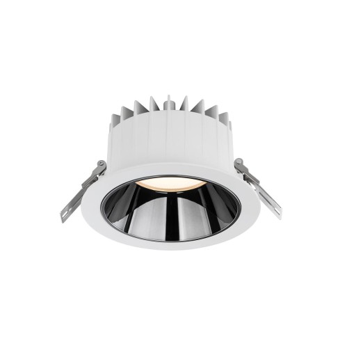 Oprawa podtynkowa wpuszczana CL KEA LED WHITE 8771 NOWODVORSKI Lighting 30W 3000K IP44 IP44/20 Loft nowoczesna sufitowa biała do łazienki na basen Inspiracje Premium