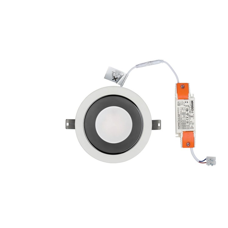 Oprawa podtynkowa wpuszczana CL KEA LED WHITE 8771 NOWODVORSKI Lighting 30W 3000K IP44 IP44/20 Loft nowoczesna sufitowa biała do łazienki na basen Inspiracje Premium