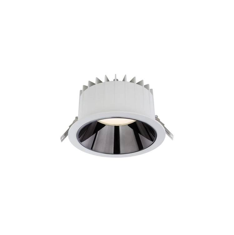 Oprawa podtynkowa wpuszczana CL KEA LED WHITE 8768 NOWODVORSKI Lighting 40W 3000K IP44 IP44/20 Loft nowoczesna sufitowa biała do łazienki na basen Inspiracje Premium