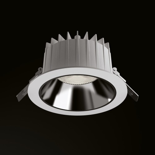 Oprawa podtynkowa wpuszczana CL KEA LED WHITE 8767 NOWODVORSKI Lighting 40W 4000K IP44 IP44/20 Loft nowoczesna sufitowa biała do łazienki na basen Inspiracje Premium