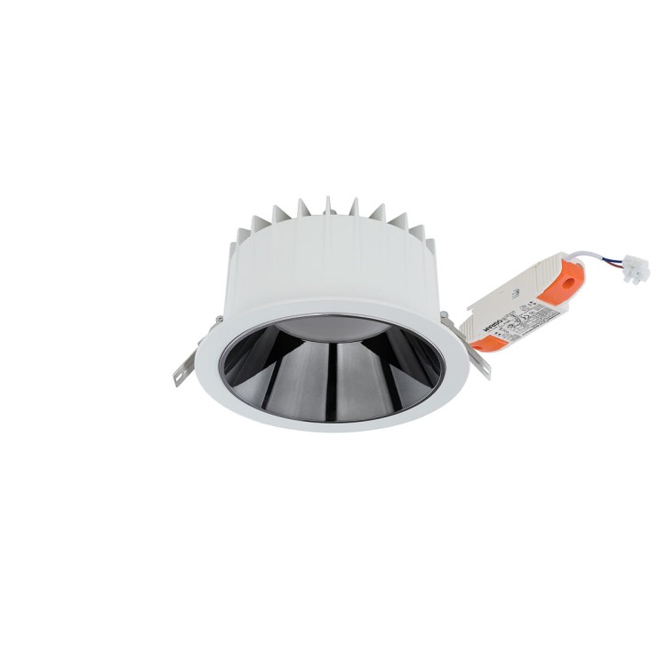 Oprawa podtynkowa wpuszczana CL KEA LED WHITE 8767 NOWODVORSKI Lighting 40W 4000K IP44 IP44/20 Loft nowoczesna sufitowa biała do łazienki na basen Inspiracje Premium