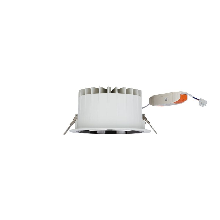 Oprawa podtynkowa wpuszczana CL KEA LED WHITE 8767 NOWODVORSKI Lighting 40W 4000K IP44 IP44/20 Loft nowoczesna sufitowa biała do łazienki na basen Inspiracje Premium