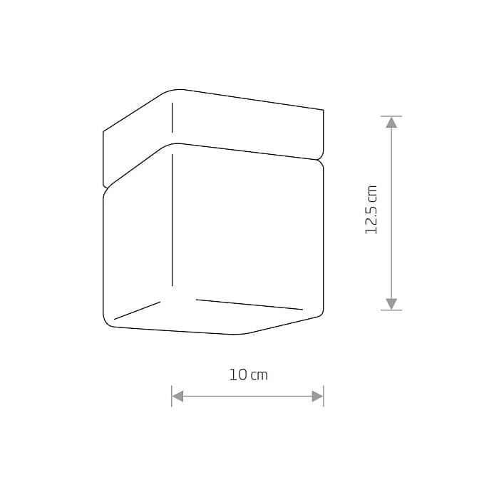 Lampa sufitowa łazienkowa SIS BLACK 8054 NOWODVORSKI Lighting G9 IP44 nowoczesna oprawa oświetleniowa czarna czarny plafon oprawa do łazienki Inspiracje Premium