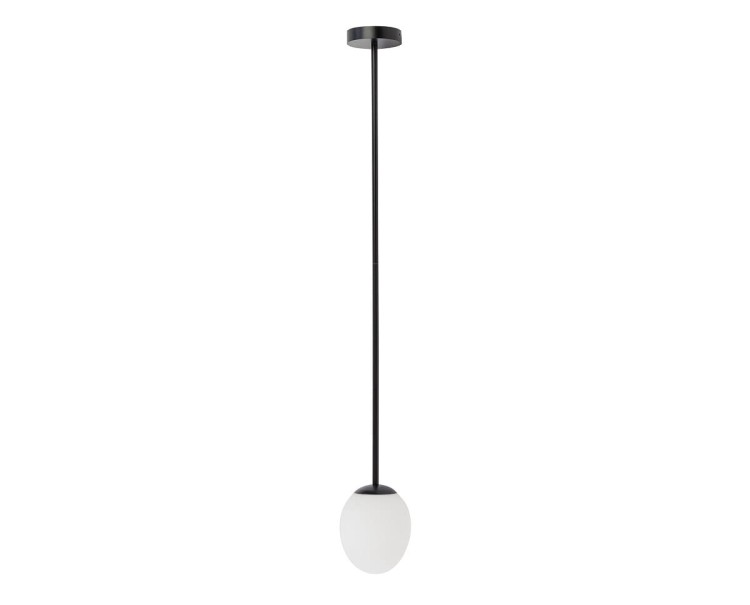 Lampa sufitowa wisząca ICE EGG A BLACK 8124 NOWODVORSKI Lighting G9 IP44 oświetleniowa nowoczesna sufitowa czarna zwis metal Inspiracje Premium