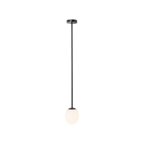 Lampa sufitowa wisząca ICE EGG A BLACK 8124 NOWODVORSKI Lighting G9 IP44 oświetleniowa nowoczesna sufitowa czarna zwis metal Inspiracje Premium