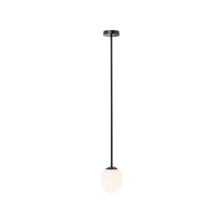 Lampa sufitowa wisząca ICE EGG A BLACK 8124 NOWODVORSKI Lighting G9 IP44 oświetleniowa nowoczesna sufitowa czarna zwis metal Inspiracje Premium