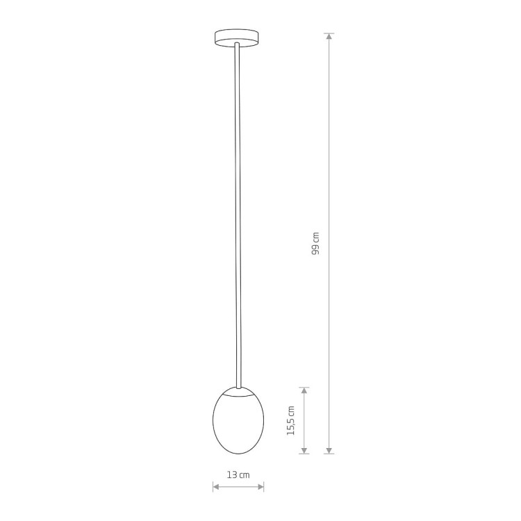 Lampa sufitowa wisząca ICE EGG A BLACK 8124 NOWODVORSKI Lighting G9 IP44 oświetleniowa nowoczesna sufitowa czarna zwis metal Inspiracje Premium