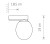 Lampa ścienna kinkiet łazienkowy Loft ICE EGG C BLACK 8132 NOWODVORSKI Lighting G9 IP44 nowoczesna oświetleniowa Industrialna czarna czarny metal łazienkowa do łazienki Inspiracje Premium