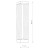 Lampa Stojąca Ogrodowa 50cm STRUCTURE LED I STOJĄCA BLACK 8145 NOWODVORSKI Lighting 13W IP54 230V 3000K zewnętrzna nowoczesna elektryczna czarna metalowa słupek ogrodowy tarasu krzewów barwa ciepła ciepłobiała biała czarny Inspiracje Premium