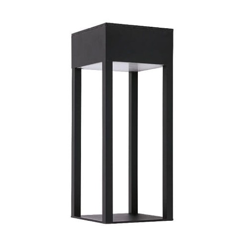 Lampa ogrodowa elewacyjna Kinkiet Zewnętrzny Nowoczesny STRUCTURE LED I KINKIET BLACK 8146 NOWODVORSKI Lighting 13W IP54 metal aluminium na budynek oświetlenie zewnętrzne barwa ciepła ciepłobiała biała czarna czarny Inspiracje Premium