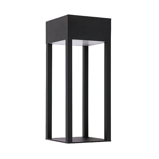 Lampa ogrodowa elewacyjna Kinkiet Zewnętrzny Nowoczesny STRUCTURE LED I KINKIET BLACK 8146 NOWODVORSKI Lighting 13W IP54 metal aluminium na budynek oświetlenie zewnętrzne barwa ciepła ciepłobiała biała czarna czarny Inspiracje Premium
