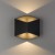 Lampa ogrodowa elewacyjna Kinkiet Zewnętrzny Nowoczesny TRIANGLES LED BLACK 8142 NOWODVORSKI Lighting 2x5W IP54 metal aluminium czarna na budynek dwustronna oprawa hermetyczna oświetlenie zewnętrzne barwa ciepła ciepłobiała biała czarny Inspiracje Premium