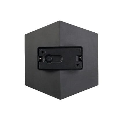 Lampa ogrodowa elewacyjna Kinkiet Zewnętrzny Nowoczesny TRIANGLES LED BLACK 8142 NOWODVORSKI Lighting 2x5W IP54 metal aluminium czarna na budynek dwustronna oprawa hermetyczna oświetlenie zewnętrzne barwa ciepła ciepłobiała biała czarny Inspiracje Premium