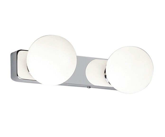 Lampa ścienna kinkiet łazienkowy Loft BRAZOS II 6950 NOWODVORSKI Lighting 2x G9 IP44 nowoczesna oświetleniowa Industrialna biała biały metal łazienkowa do łazienki Inspiracje Premium
