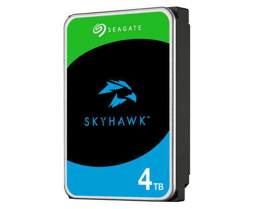 Dysk do monitoringu rejestratorów Seagate SkyHawk 4TB ST4000VX016 3,5" HDD SATA twardy do rejestratora zapisu obrazu z kamer Profesjonalny