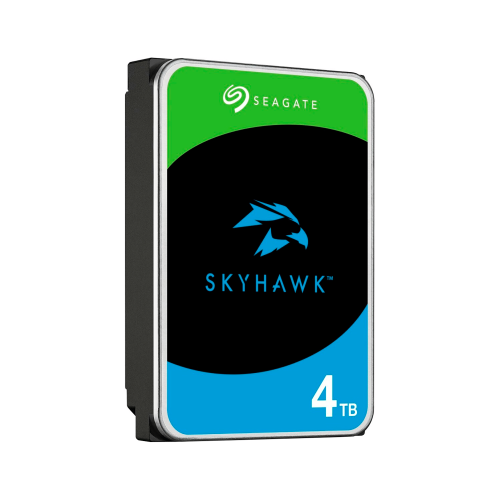 Dysk do monitoringu rejestratorów Seagate SkyHawk 4TB ST4000VX016 3,5" HDD SATA twardy do rejestratora zapisu obrazu z kamer Profesjonalny