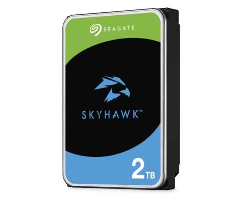 Dysk do monitoringu rejestratorów Seagate SkyHawk 2TB ST2000VX015 3,5" HDD SATA twardy do rejestratora zapisu obrazu z kamer Profesjonalny