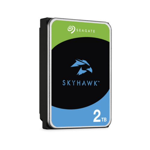 Dysk do monitoringu rejestratorów Seagate SkyHawk 2TB ST2000VX015 3,5" HDD SATA twardy do rejestratora zapisu obrazu z kamer Profesjonalny