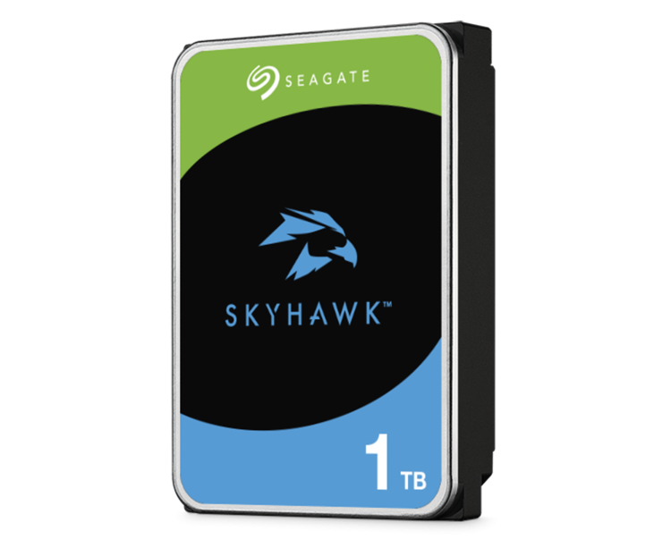 Dysk do monitoringu rejestratorów Seagate SkyHawk 1TB ST1000VX005 3,5" HDD SATA twardy do rejestratora zapisu obrazu z kamer Profesjonalny