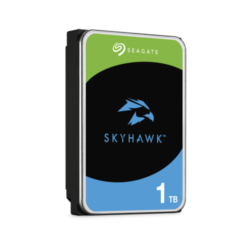 Dysk do monitoringu rejestratorów Seagate SkyHawk 1TB ST1000VX005 3,5" HDD SATA twardy do rejestratora zapisu obrazu z kamer Profesjonalny