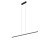 Lampa liniowa wisząca BAR LED M 4000K 24W 10848 NOWODVORSKI Lighting 150cm Loft nowoczesna sufitowa oświetleniowa zwis do biura nad biurko stół czarna czarny Inspiracje Premium
