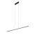 Lampa liniowa wisząca BAR LED L 4000K 27W 10850 NOWODVORSKI Lighting 180cm Loft nowoczesna sufitowa oświetleniowa zwis do biura nad biurko stół czarna czarny Inspiracje Premium