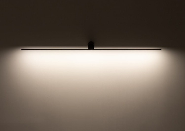 Lampa ścienna SPIN LED S 10620 NOWODVORSKI Lighting 9W 66cm 4000K Loft oprawa oświetleniowa nowoczesny kinkiet dekoracyjny czarna czarny metalowy Inspiracje Premium
