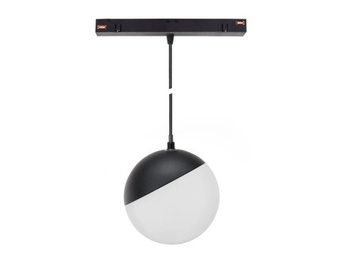 Lampa szynowa wisząca kula Industrialna szynowa LED 5W niskonapięciowy System SHIFT GLOBE P WLD+40001 WOJNAROWSKI Lighting Design 3000K Loft nowoczesna sufitowy oświetlenie szynowe zawieszana 48V szynoprzewodu szyny zwis czarna Inspiracje Premium