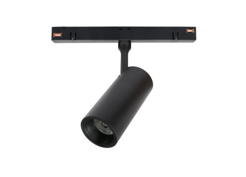 Lampa szynowa Reflektor szynowy LED 6W niskonapięciowy System SHIFT SPOT S WLD+40004 WOJNAROWSKI Lighting 3000K Loft nowoczesna sufitowy ścienny oświetlenie szynowe natynkowa podtynkowa zawieszana 48V szynoprzewodu szyny czarna Inspiracje Premium