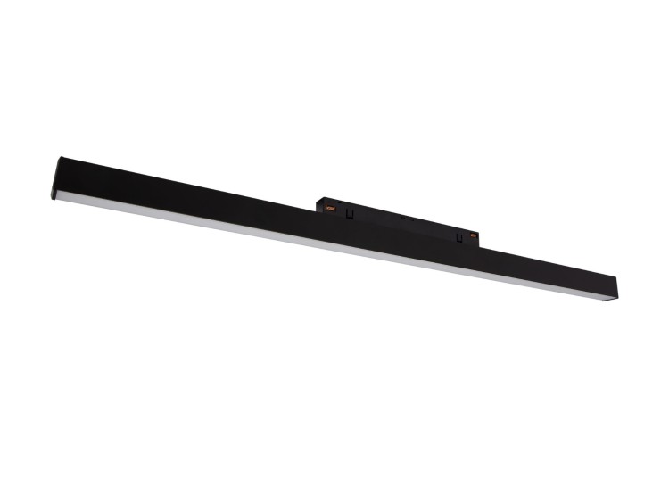 Oprawa Liniowa Lampa LED 60cm 17W do Szynoprzewodu Szyny niskonapięciowy System SHIFT LINE M WLD+40009 WOJNAROWSKI Lighting 3000K Loft nowoczesna sufitowy ścienny oświetlenie szynowe listwa natynkowa podtynkowa 48V czarna Inspiracje Premium