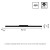 Oprawa Liniowa Lampa LED 90cm 22W do Szynoprzewodu Szyny niskonapięciowy System SHIFT LINE L WLD+40010 WOJNAROWSKI Lighting 3000K Loft nowoczesna sufitowy ścienny oświetlenie szynowe listwa natynkowa podtynkowa 48V czarna Inspiracje Premium