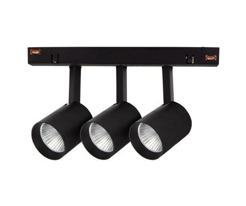 Lampa szynowa Reflektor szynowy LED 10W niskonapięciowy System SHIFT SPOT X3 WLD+40032 WOJNAROWSKI Lighting 3000K Loft nowoczesna sufitowy ścienny oświetlenie szynowe natynkowa podtynkowa zawieszana 48V szynoprzewodu szyny czarna Inspiracje Premium