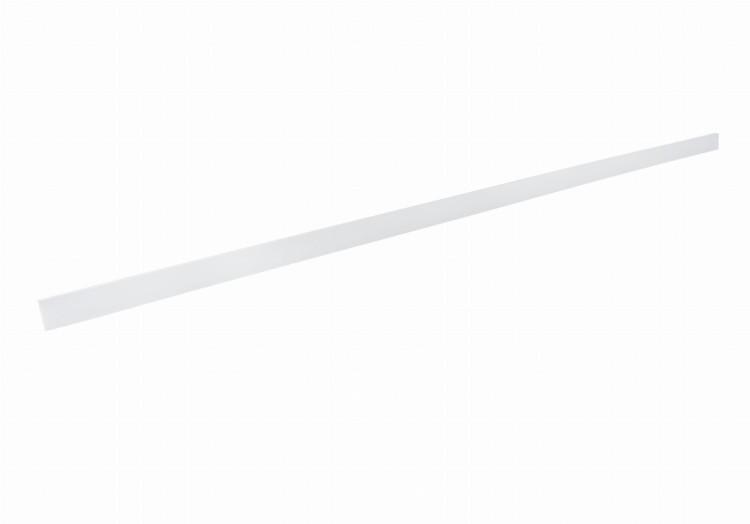Listwa maskująca zaślepka 100cm do szynoprzewodu magnetycznego niskonapięciowego System SHIFT WLD+40024 WOJNAROWSKI Lighting Design 1m Loft nowoczesna sufitowy oświetlenie szynowe szyny zawieszana 48V szynoprzewodu biała Inspiracje Premium