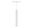 Lampa szynowa wisząca punktowa Industrialna szynowa LED 12W niskonapięciowy System SHIFT HANGIT WLD+40035 WOJNAROWSKI Lighting Design 3000K Loft nowoczesna sufitowy oświetlenie szynowe zawieszana 48V szynoprzewodu szyny zwis biała Inspiracje Premium