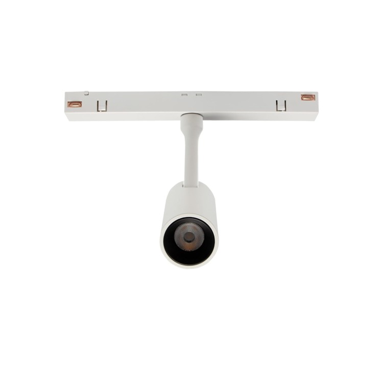 Lampa szynowa Reflektor szynowy LED 6W niskonapięciowy System SHIFT SPOT S WLD+40002 WOJNAROWSKI Lighting 3000K Loft nowoczesna sufitowy ścienny oświetlenie szynowe natynkowa podtynkowa zawieszana 48V szynoprzewodu szyny biała Inspiracje Premium