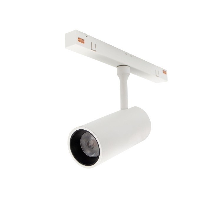 Lampa szynowa Reflektor szynowy LED 10W niskonapięciowy System SHIFT SPOT M WLD+40003 WOJNAROWSKI Lighting 3000K Loft nowoczesna sufitowy ścienny oświetlenie szynowe natynkowa podtynkowa zawieszana 48V szynoprzewodu szyny biała Inspiracje Premium