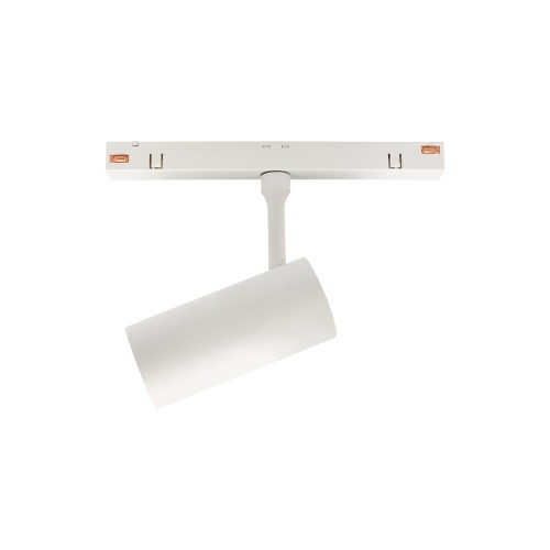 Lampa szynowa Reflektor szynowy LED 10W niskonapięciowy System SHIFT SPOT M WLD+40003 WOJNAROWSKI Lighting 3000K Loft nowoczesna sufitowy ścienny oświetlenie szynowe natynkowa podtynkowa zawieszana 48V szynoprzewodu szyny biała Inspiracje Premium