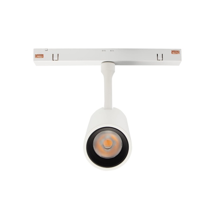 Lampa szynowa Reflektor szynowy LED 10W niskonapięciowy System SHIFT SPOT M WLD+40003 WOJNAROWSKI Lighting 3000K Loft nowoczesna sufitowy ścienny oświetlenie szynowe natynkowa podtynkowa zawieszana 48V szynoprzewodu szyny biała Inspiracje Premium