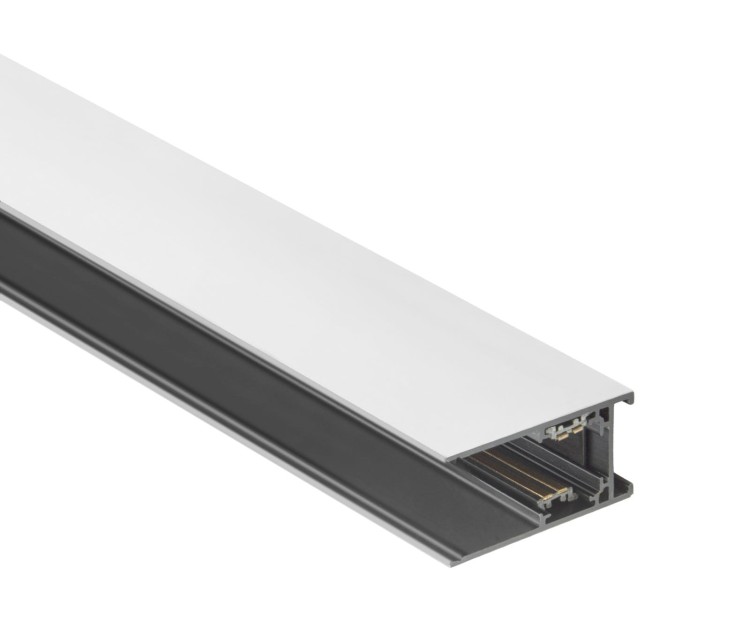 Szynoprzewód Szyna 1m jednofazowa magnetyczna System SHIFT WLD+40014 WOJNAROWSKI Lighting Loft nowoczesna 1 fazowa 1F sufitowy ścienny oświetlenie szynowe listwa natynkowa podtynkowa zawieszana 48V 230V biały biała wąska magnetic Inspiracje Premium