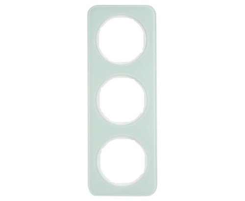 R.1 Ramka 3-krotna, szkło, biały 10132109 HAGER BERKER R.1