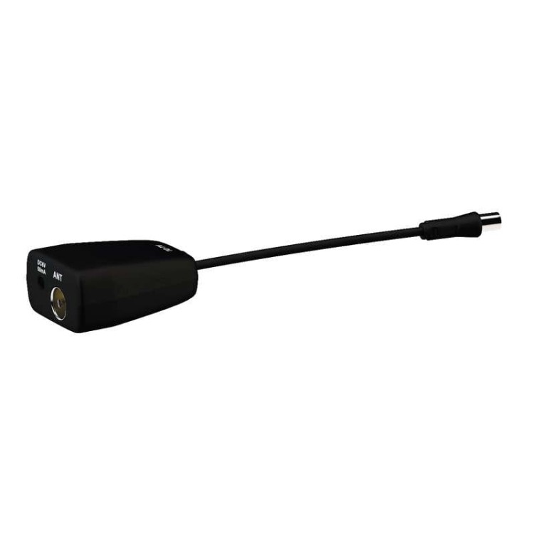 Antena pokojowa wewnętrzna DVB-T 20 dBi filtr LTE/4G HD-101N J0659 Emos DVB-T2 UHF