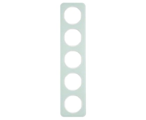 R.1 Ramka 5-krotna, szkło, biały 10152109 HAGER BERKER R.1