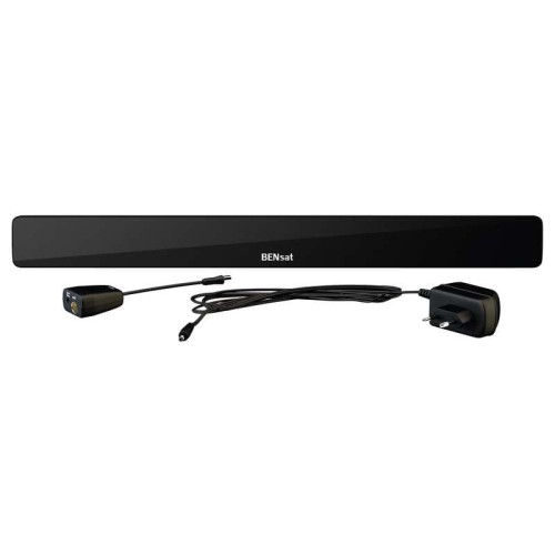 Antena pokojowa wewnętrzna DVB-T 20 dBi filtr LTE/4G HDi 300 J0662 Emos DVB-T2 UHF VHF DAB