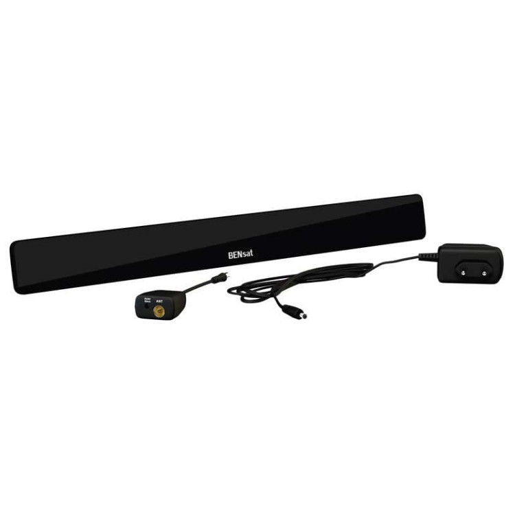 Antena pokojowa wewnętrzna DVB-T 20 dBi filtr LTE/4G HDi 300 J0662 Emos DVB-T2 UHF VHF DAB