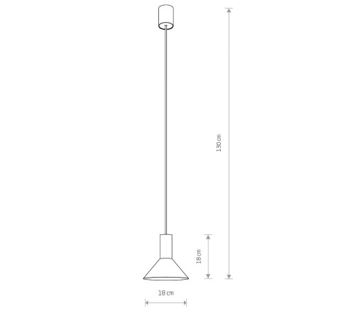 Lampa sufitowa wisząca Industrialna Loft HERMANOS A BLACK 8105 NOWODVORSKI Lighting GU10 nowoczesna oprawa oświetleniowa metal żyrandol czarny czarna pojedynczy zwis Inspiracje Premium