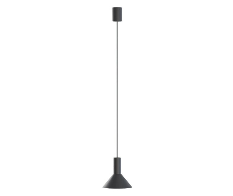 Lampa sufitowa wisząca Industrialna Loft HERMANOS A BLACK 8105 NOWODVORSKI Lighting GU10 nowoczesna oprawa oświetleniowa metal żyrandol czarny czarna pojedynczy zwis Inspiracje Premium
