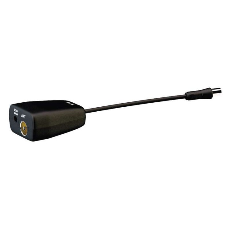 Antena pokojowa wewnętrzna DVB-T 20 dBi filtr LTE/4G HDi 300 J0662 Emos DVB-T2 UHF VHF DAB