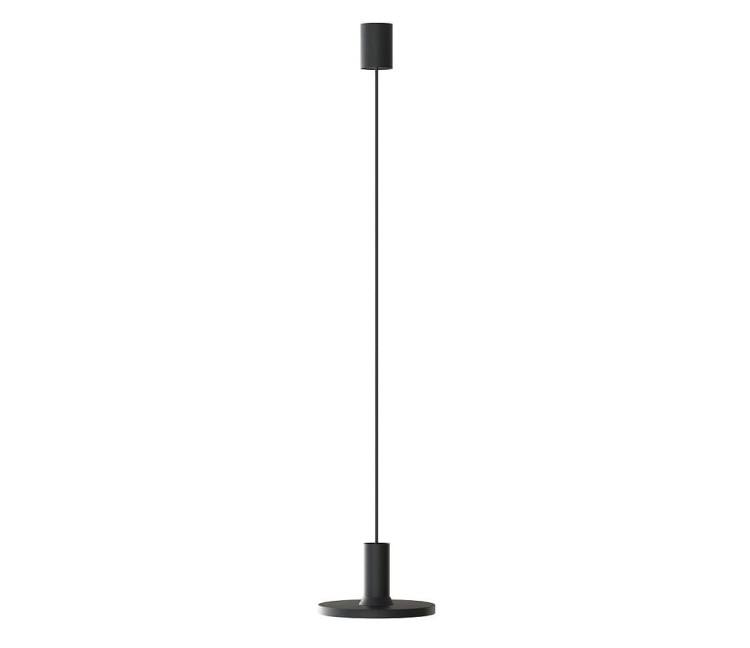 Lampa sufitowa wisząca Industrialna Loft HERMANOS B BLACK 8102 NOWODVORSKI Lighting GU10 nowoczesna oprawa oświetleniowa metal żyrandol czarny czarna pojedynczy zwis Inspiracje Premium